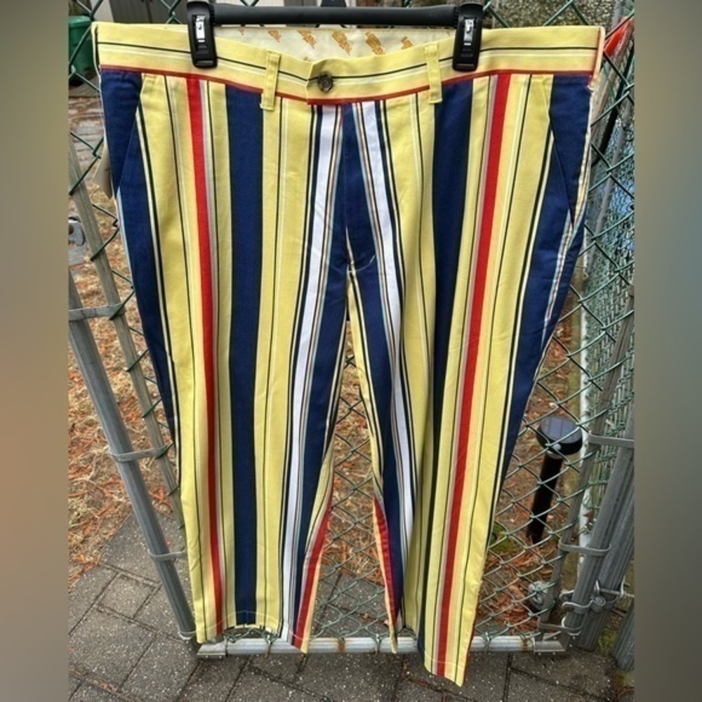 Loudmouth Men’s Golf Pants, 42Wx30L (The Hamptons‎ Pattern) (NWT)